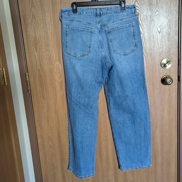 Old Navy High Rise Denim Blue Jeans, 12 - Picture 2 of 6